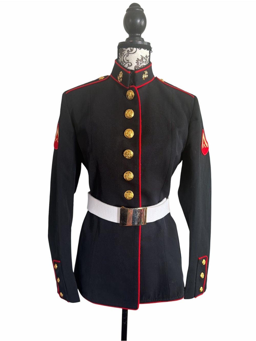 USMC Dress Blue Jacket Regular US Marine Gabardine